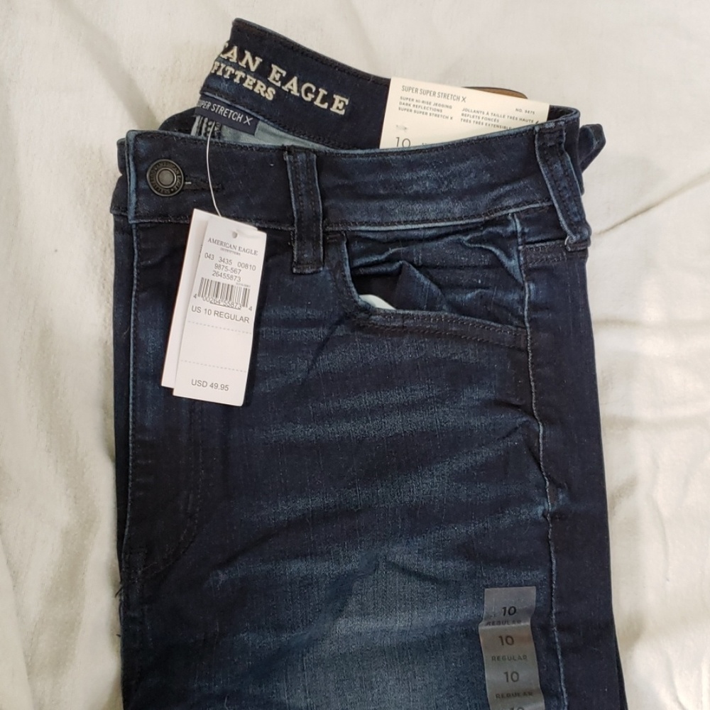 NWT AE Super Hi-Rise Jegging Super Super Stretch X